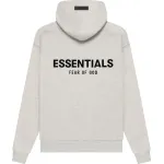 Fear of God Essentials Hoodie Light Oatmeal 192BT212112F