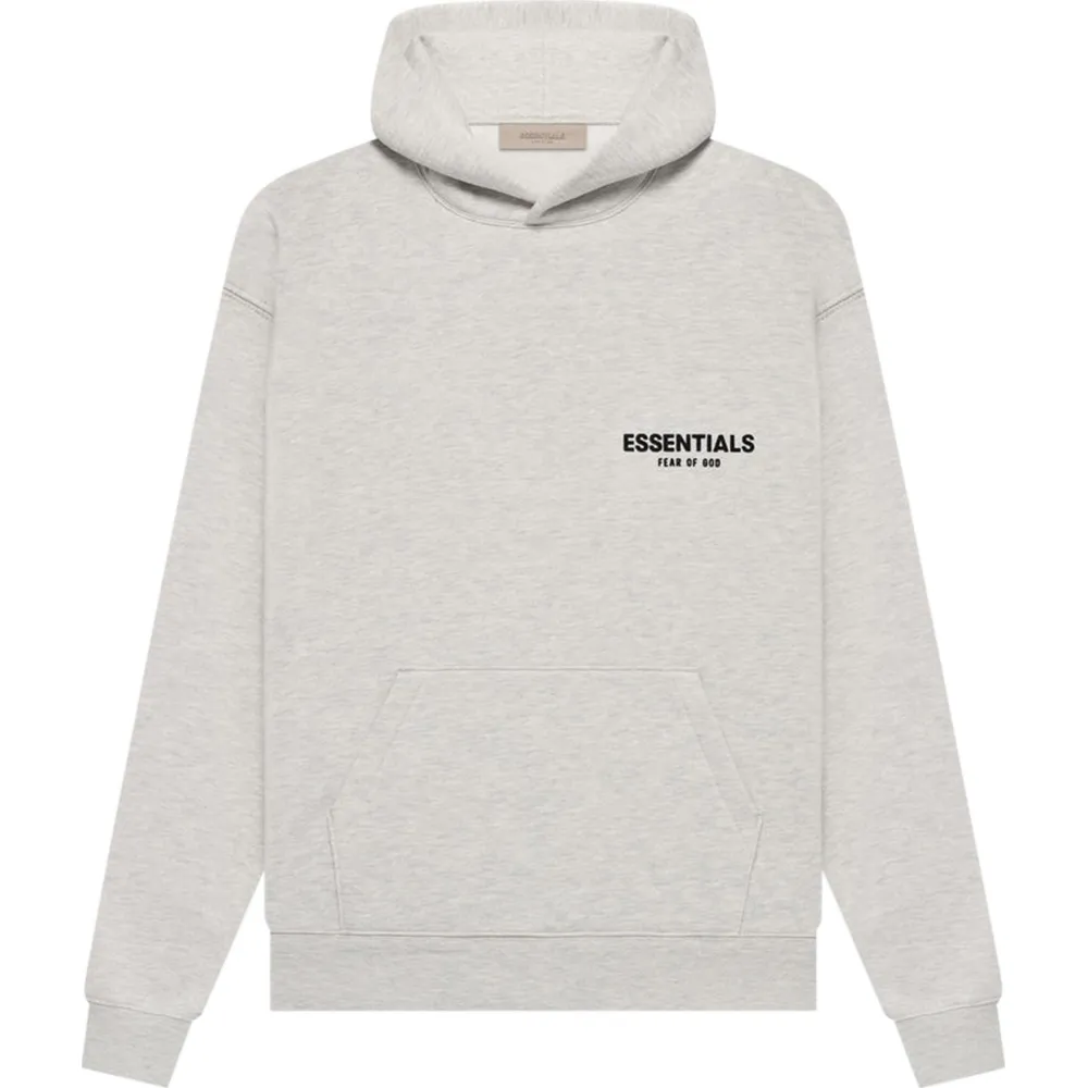 fear of god essentials hoodie light oatmeal 192bt212112f