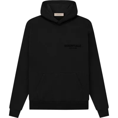 Fear of God Essentials Pullover Hoodie Stretch Limo SS22 01