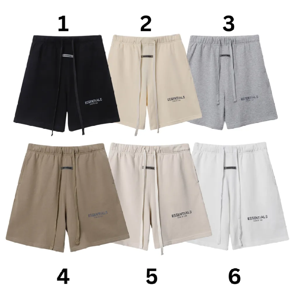 fear of god essentials reflective short cx55 lc8815