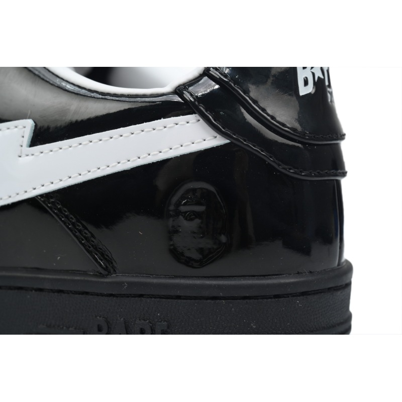A Bathing Ape Bape Sta #2 Black Patent 0ZXSHW 291 302M