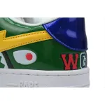 A Bathing Ape Bape Sta Green Shark 1H20-191-013 