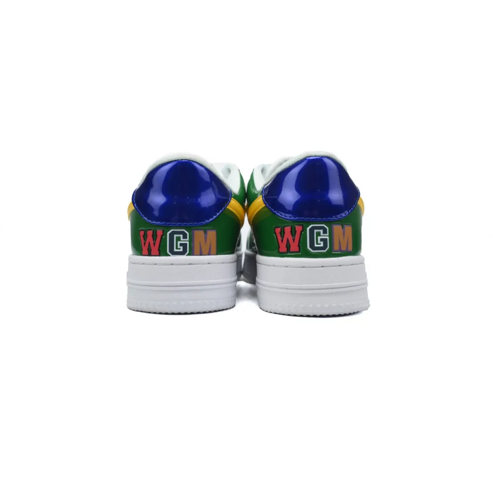 A Bathing Ape Bape Sta Green Shark 1H20-191-013 