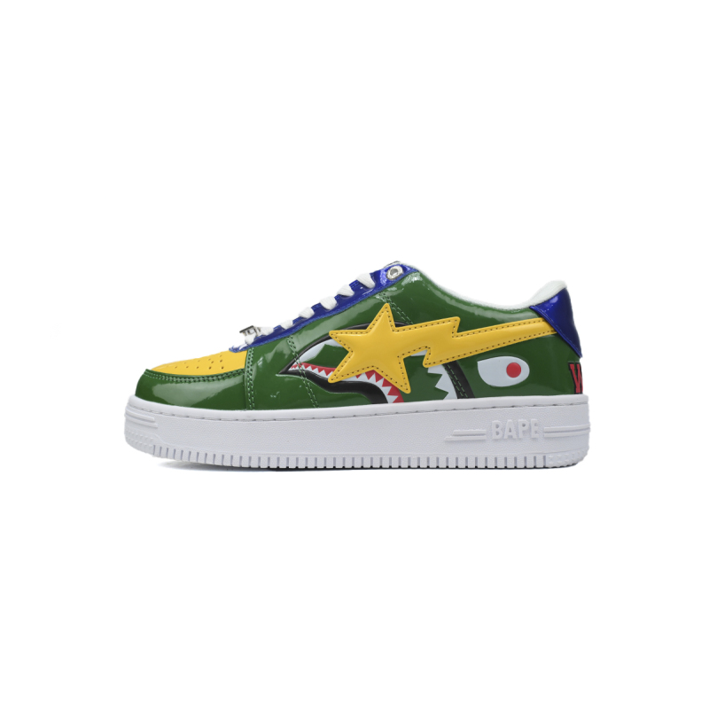 A Bathing Ape Bape Sta Green Shark 1H20-191-013 