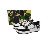 A Bathing Ape Bape Sta Low Black White Panda 1H70-191-001
