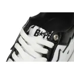 A Bathing Ape Bape Sta Low Black White Panda 1H70-191-001