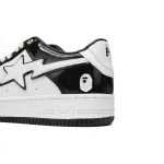 A Bathing Ape Bape Sta Low Black White Panda 1H70-191-001