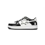 A Bathing Ape Bape Sta Low Black White Panda 1H70-191-001