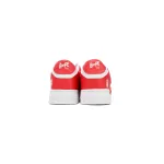 A Bathing Ape Bape Sta Low White Red Star OZXSHM 191 306M