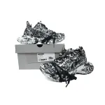 Balenciaga 3XL Sneaker Luminous Black Graffiti 734731 W3XDC 0236