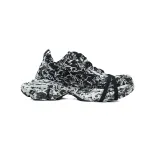 Balenciaga 3XL Sneaker Luminous Black Graffiti 734731 W3XDC 0236