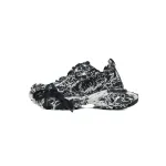 Balenciaga 3XL Sneaker Luminous Black Graffiti 734731 W3XDC 0236
