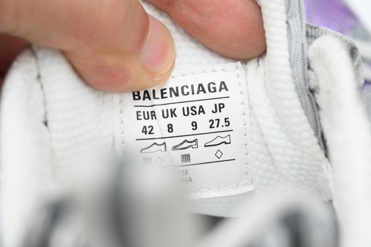 Balenciaga 3XL Sneaker Purple Silver 734734 W3XL5 1259