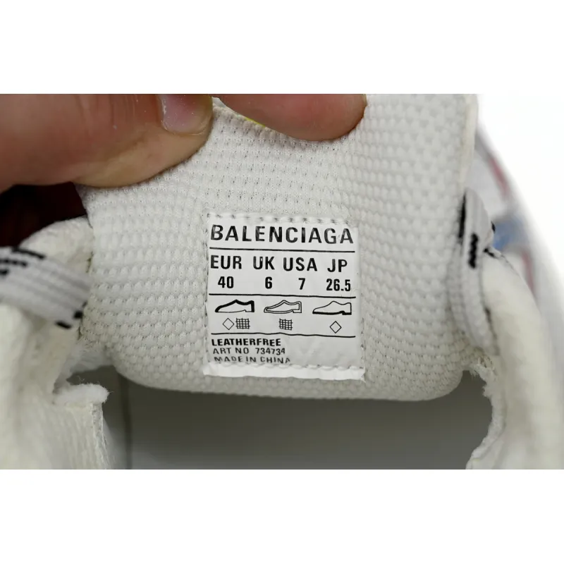 Balenciaga 3XL Sneaker White Multicolor 734734W3XL5 9645