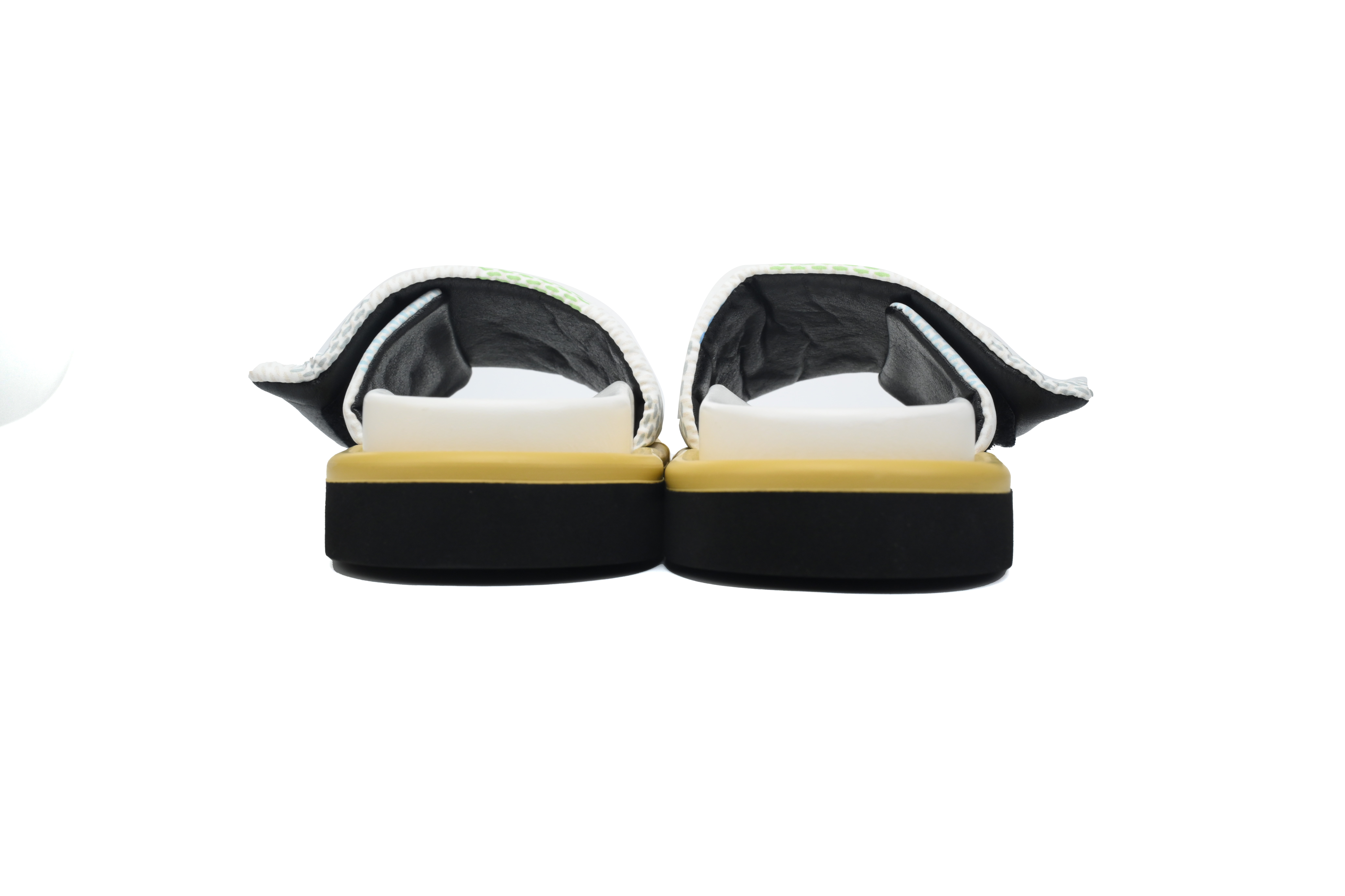 Louis Vuitton White Grid Pool Pillow Comfort Flat Slides