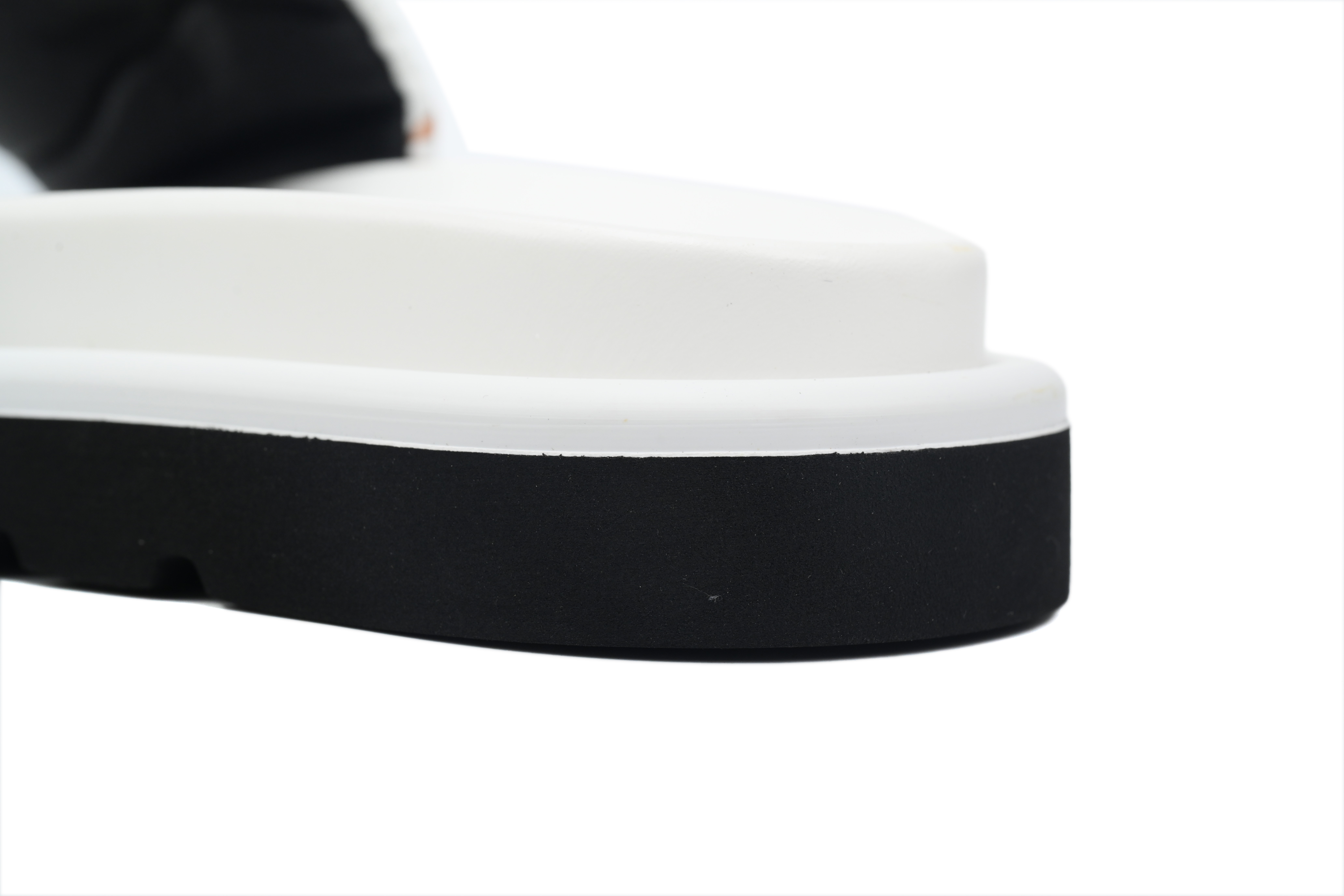 Louis Vuitton White Yellow Logo Pool Pillow Comfort Flat Slides