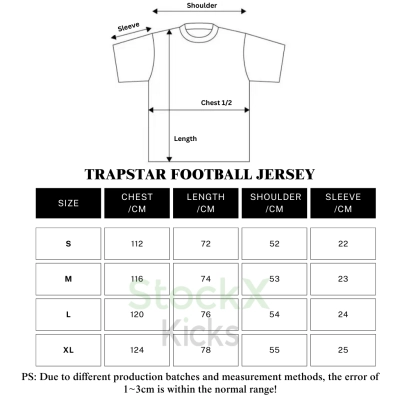 Trapstar Football Jersey T-Shirt PT950621 02
