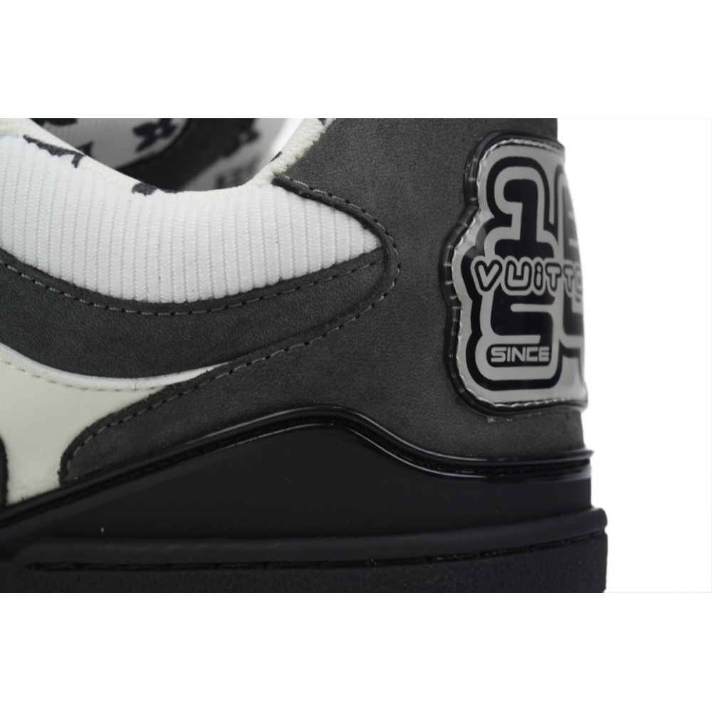 Louis Vuitton Skate Sneaker Black Grey 1AC52M