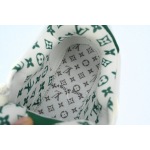 Louis Vuitton Skate Sneaker White Green 1AC520