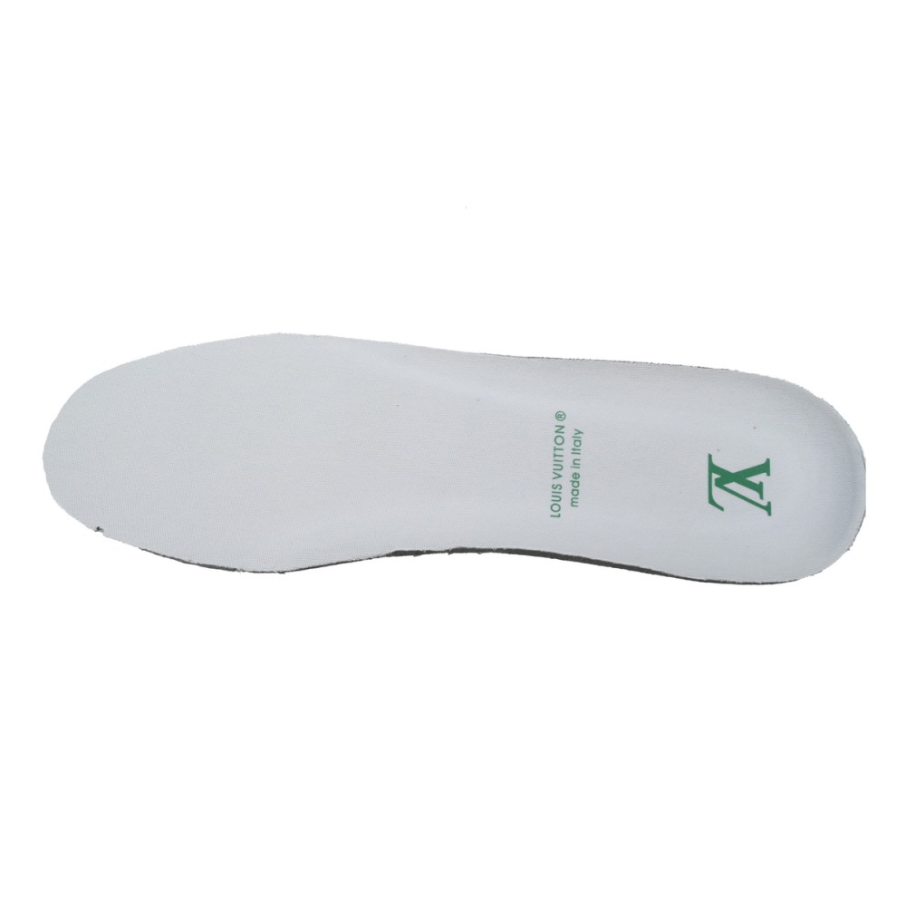 Louis Vuitton Skate Sneaker White Green 1AC520