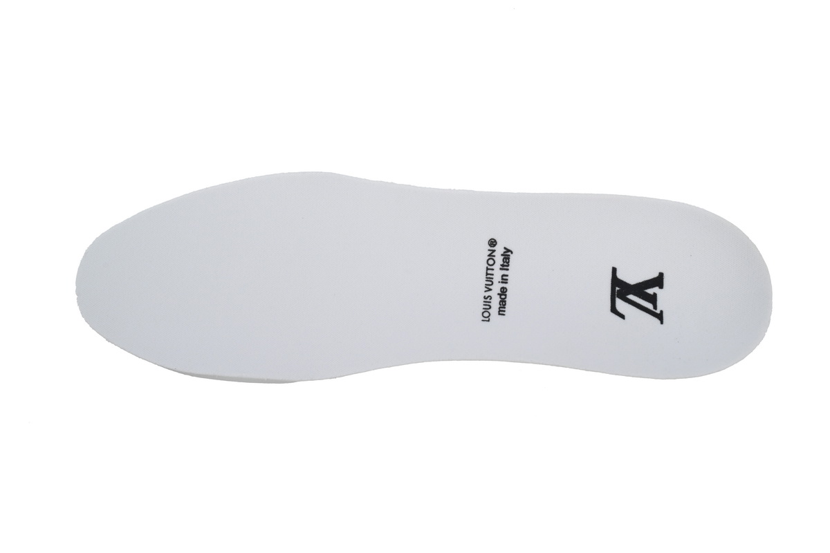 Louis Vuitton Trainer Sneaker All Alligator Leather Grey White