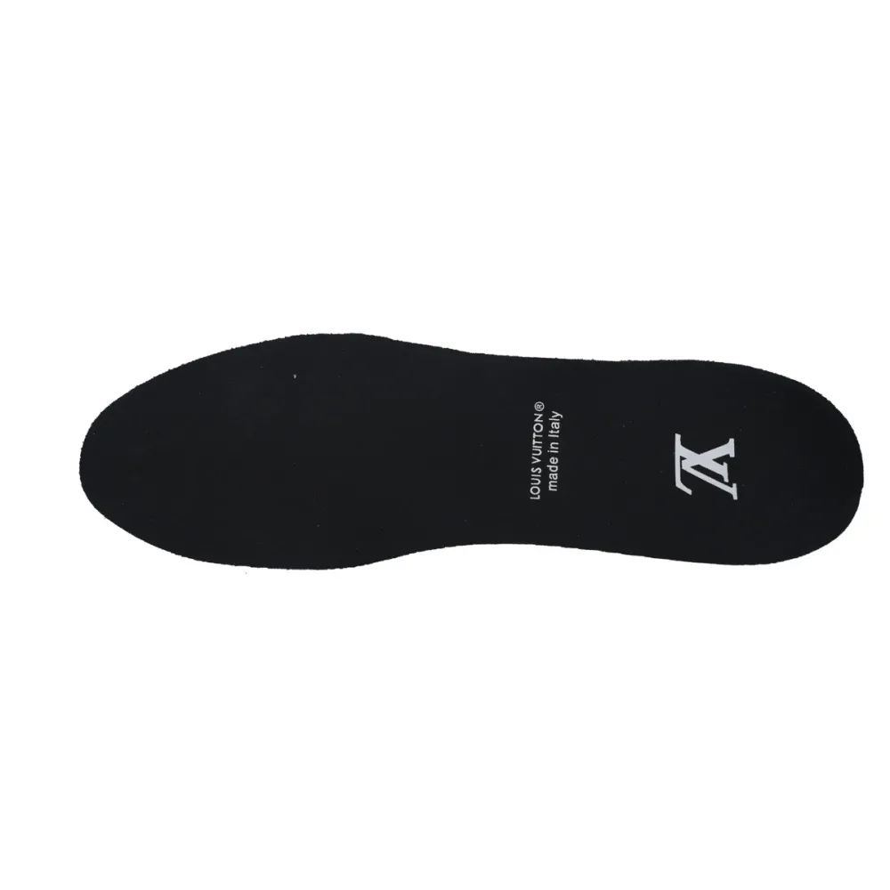 Louis Vuitton Trainer Sneaker Alligator Leather Black