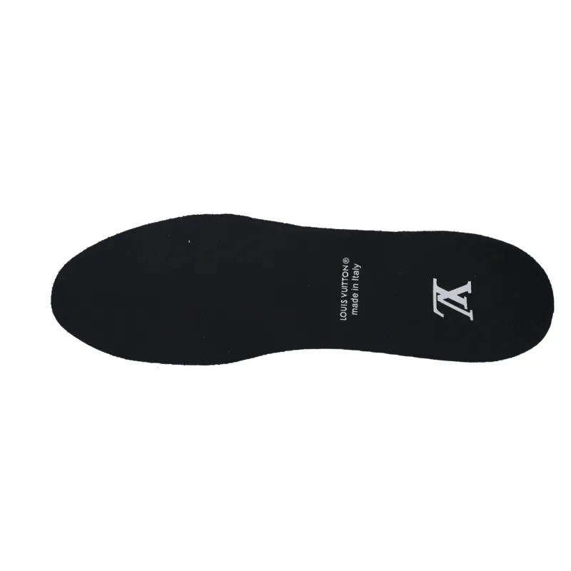 Louis Vuitton Trainer Sneaker Alligator Leather Black