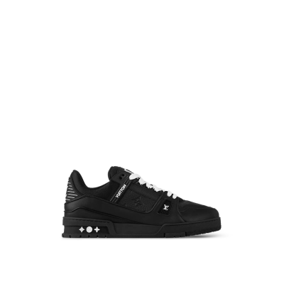Louis Vuitton Trainer Sneaker Black 1AARF0 01
