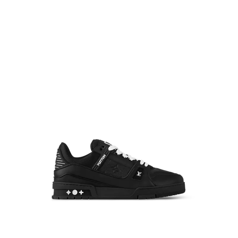 Louis Vuitton Trainer Sneaker Black 1AARF0