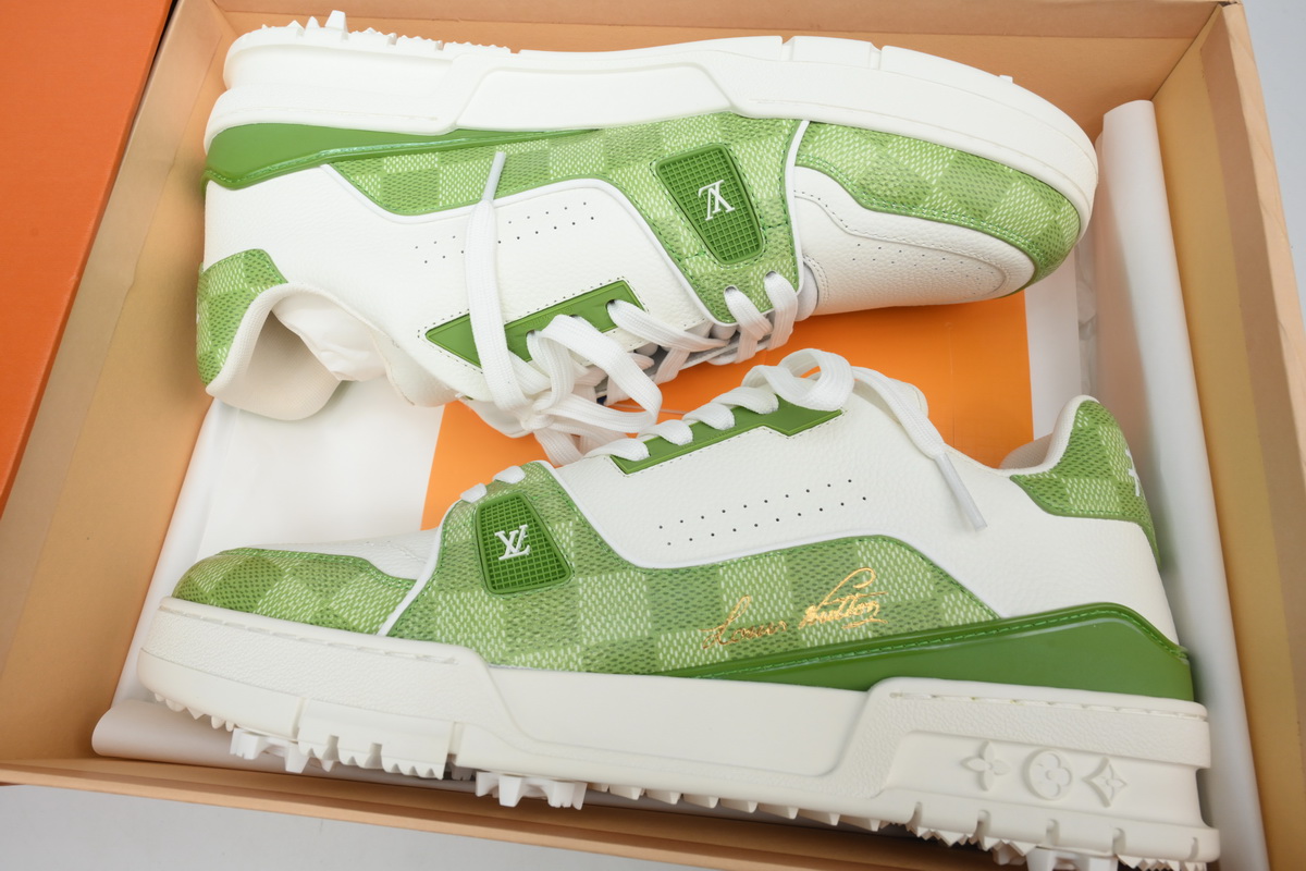 Louis Vuitton Trainer Sneaker Golf Green 1ACRCT