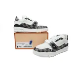 Louis Vuitton Trainer Sneaker Golf White Black