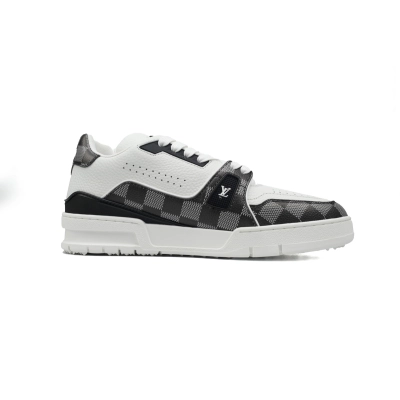 Louis Vuitton Trainer Sneaker Golf White Black 02