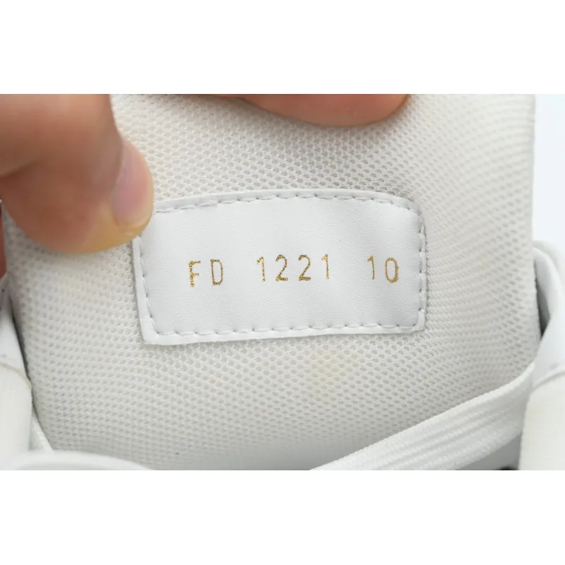 Louis Vuitton Trainer Sneaker Golf White Blue