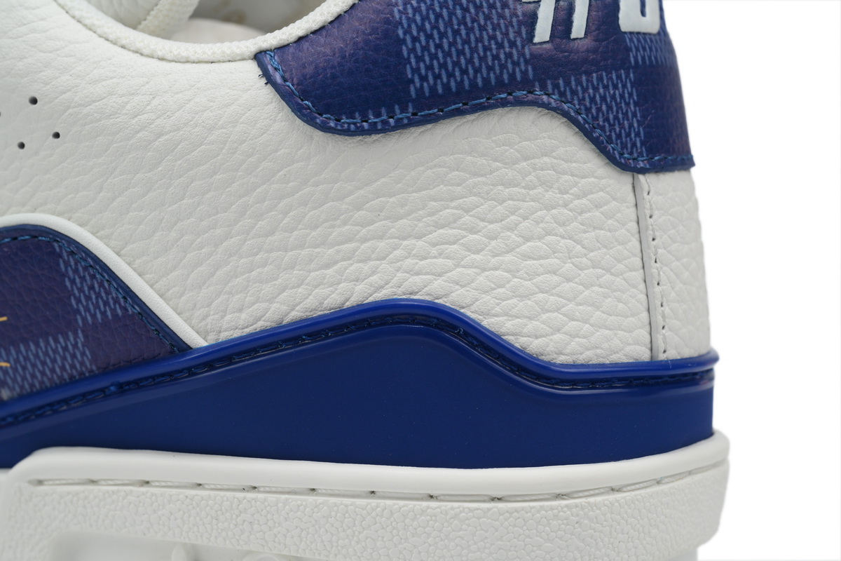 Louis Vuitton Trainer Sneaker Golf White Blue