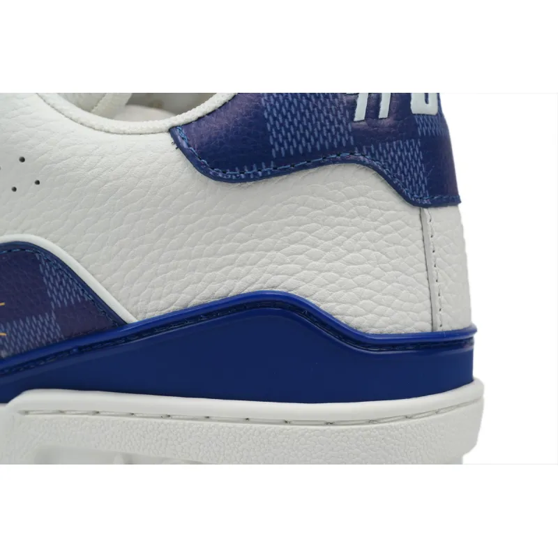 Louis Vuitton Trainer Sneaker Golf White Blue