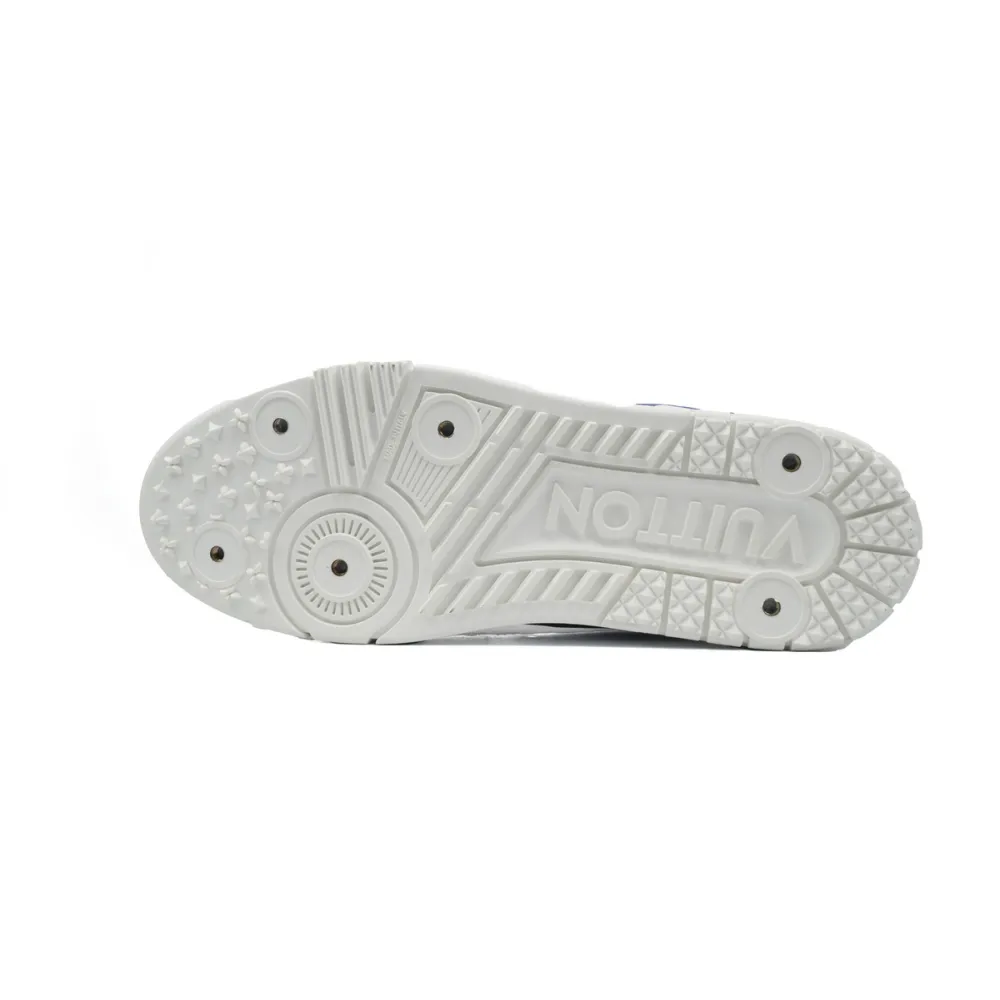 Louis Vuitton Trainer Sneaker Golf White Blue