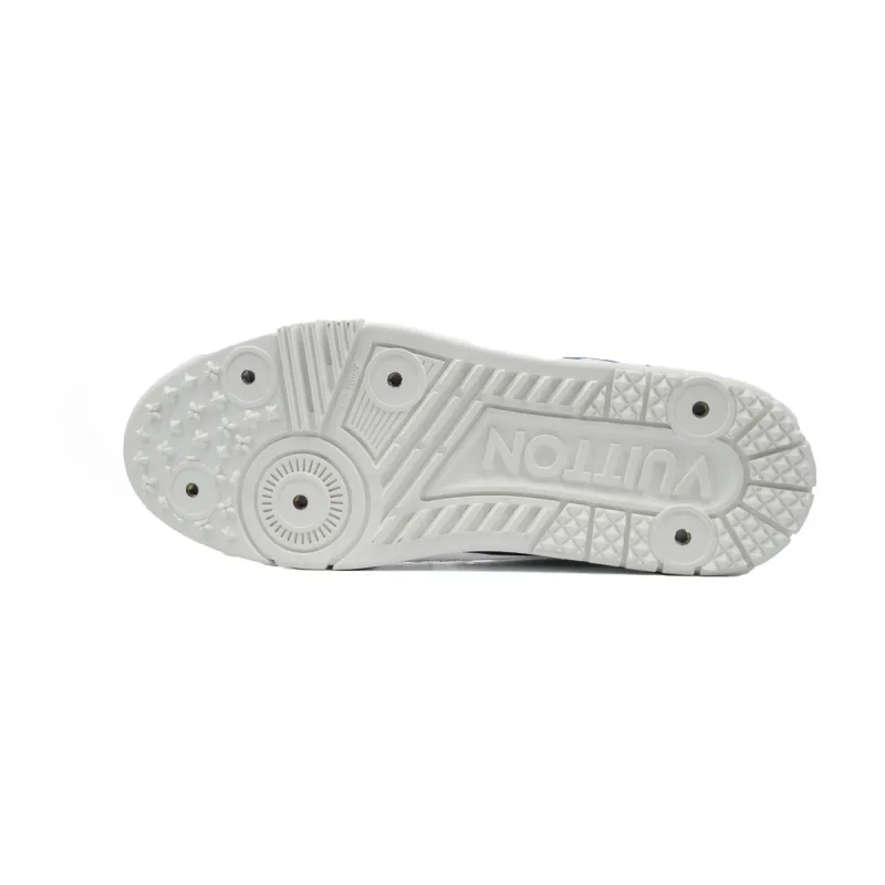 Louis Vuitton Trainer Sneaker Golf White Blue
