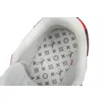 Louis Vuitton Trainer Sneaker Golf White Red