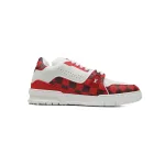 Louis Vuitton Trainer Sneaker Golf White Red
