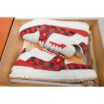 Louis Vuitton Trainer Sneaker Golf White Red