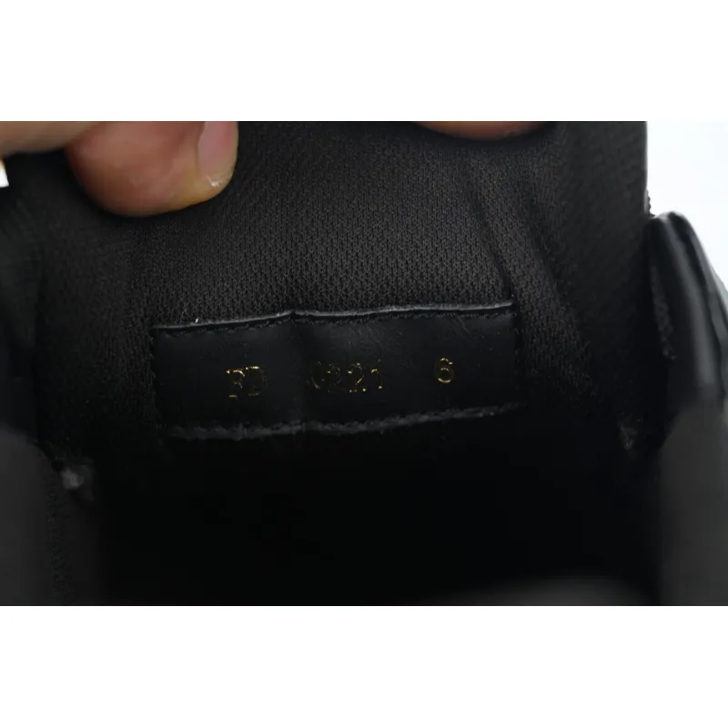 Louis Vuitton Trainer Sneaker Half Alligator Leather Black