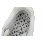 Louis Vuitton Trainer Sneaker Half Alligator Leather White