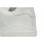 Louis Vuitton Trainer Sneaker Half Alligator Leather White