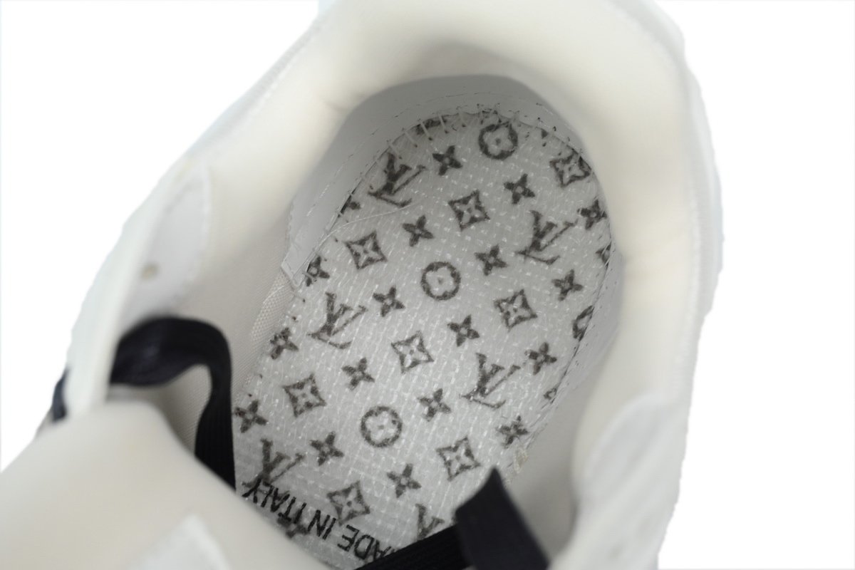 Louis Vuitton Trainer Sneaker Monogram Unisex Blended Fabrics Street Style Bi-color