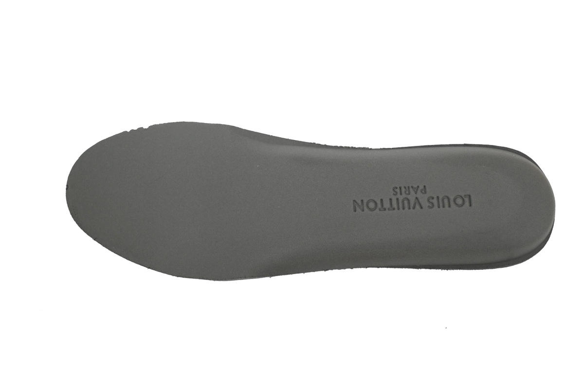 Louis Vuitton Trainer Sneaker Rendered Orange Fabric 1ACVMX