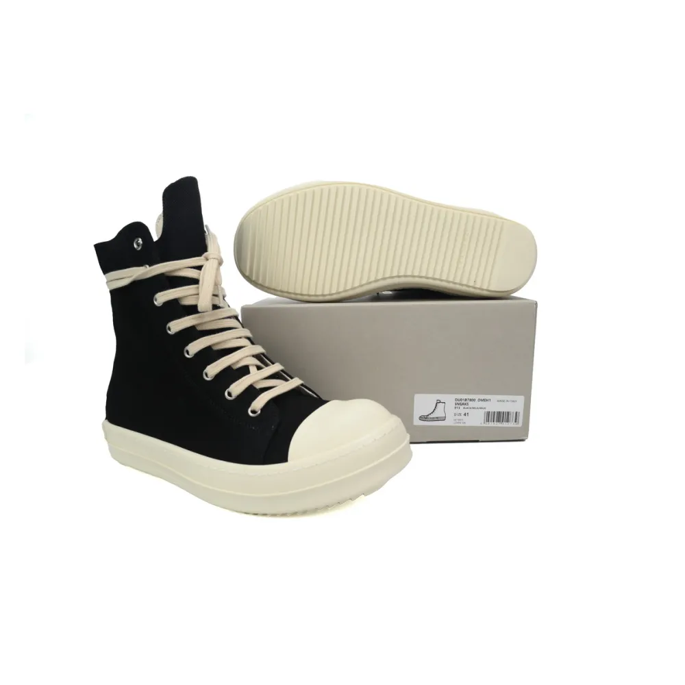 rick owens drkshdw gethsemane high black milk