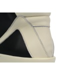 Rick Owens GeoBasket Oversized Eylet Black White