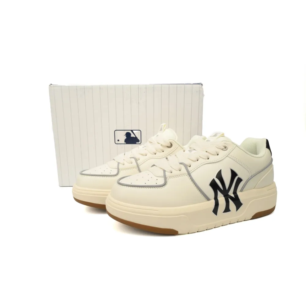 giày mlb chunky liner low new york yankees 'ivory' 3asxga12n-50ivs