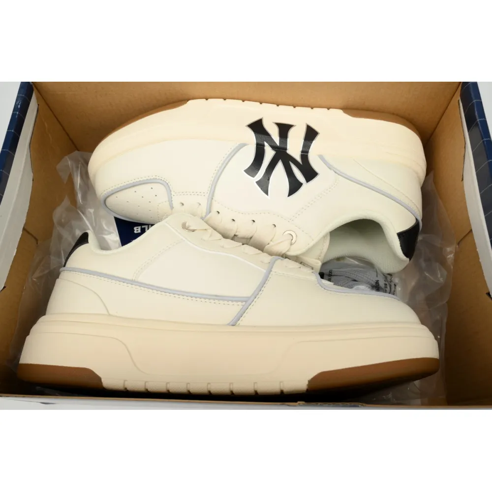 giày mlb chunky liner low new york yankees 'ivory' 3asxga12n-50ivs