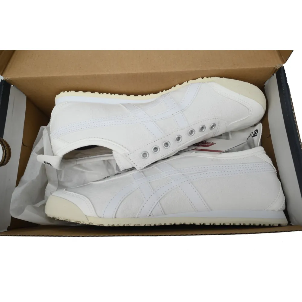 onitsuka tiger mexico 66 slip-on white th528n-0101